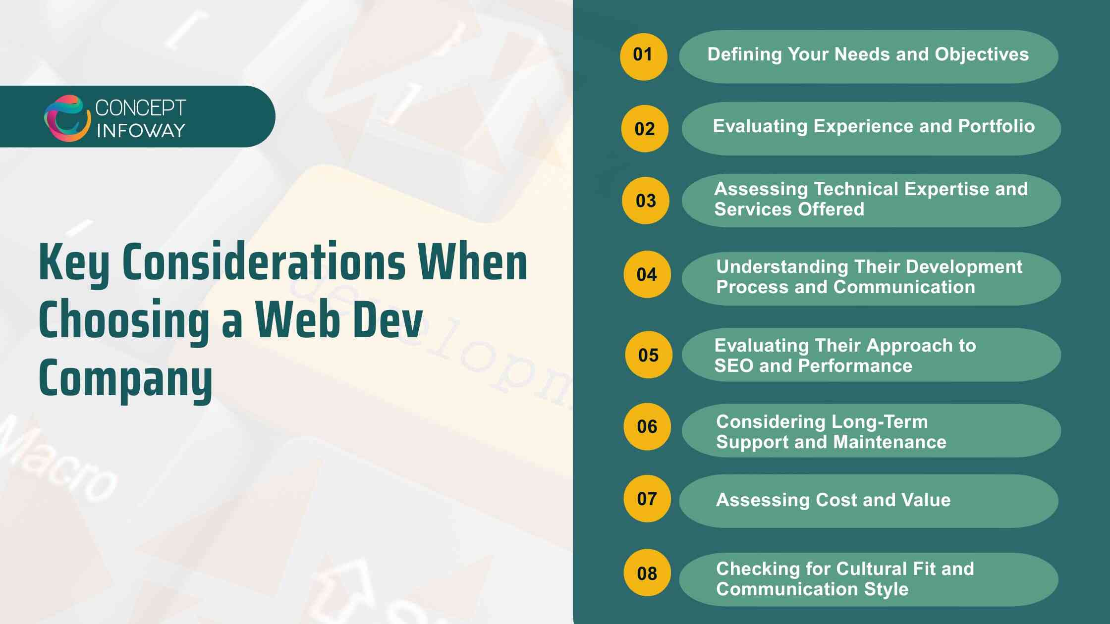 Key Considerations When Choosing a Web Dev Company 