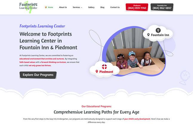 Footprints Learningcenter - Concept Infoway LLC