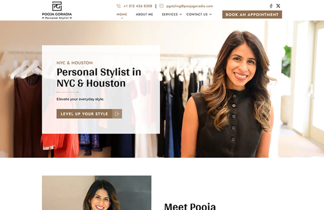 Pooja Goradia Personal-Stylist - Concept Infoway LLC