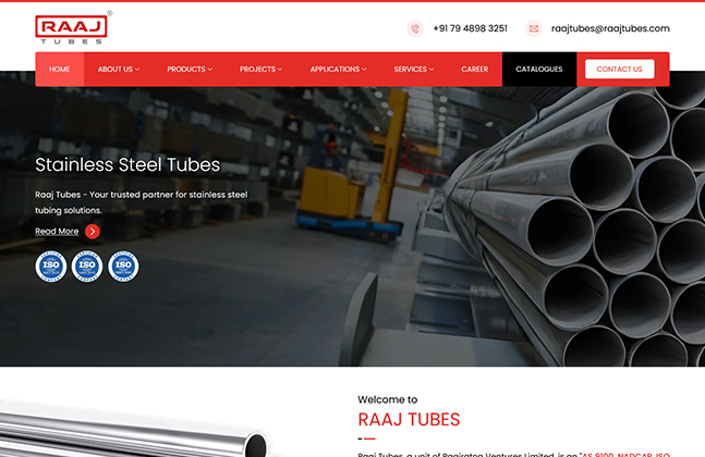 Raajtubes - Concept Infoway LLC