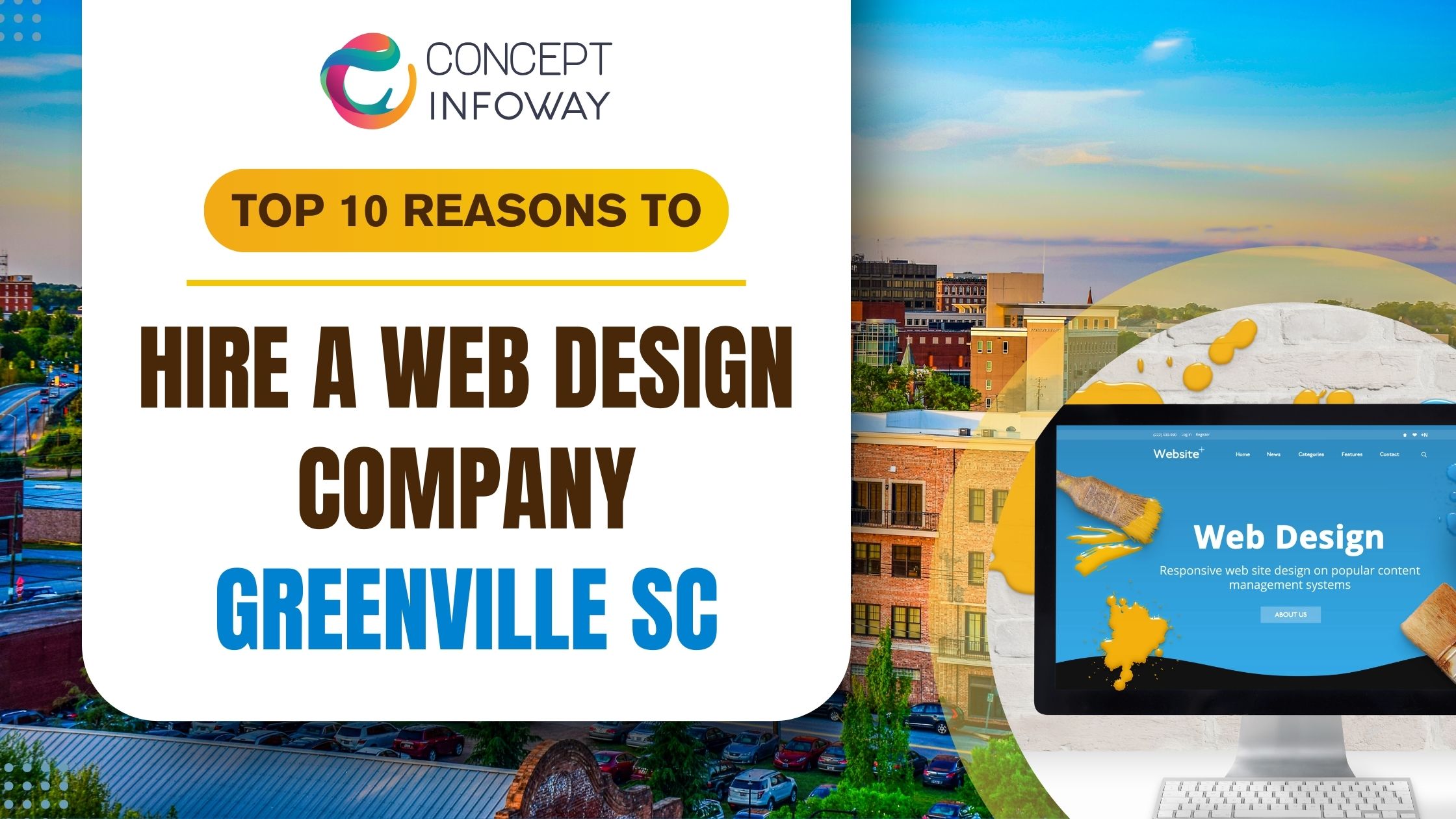 Web Design Company Greenville SC - Concept Infoway LLC
