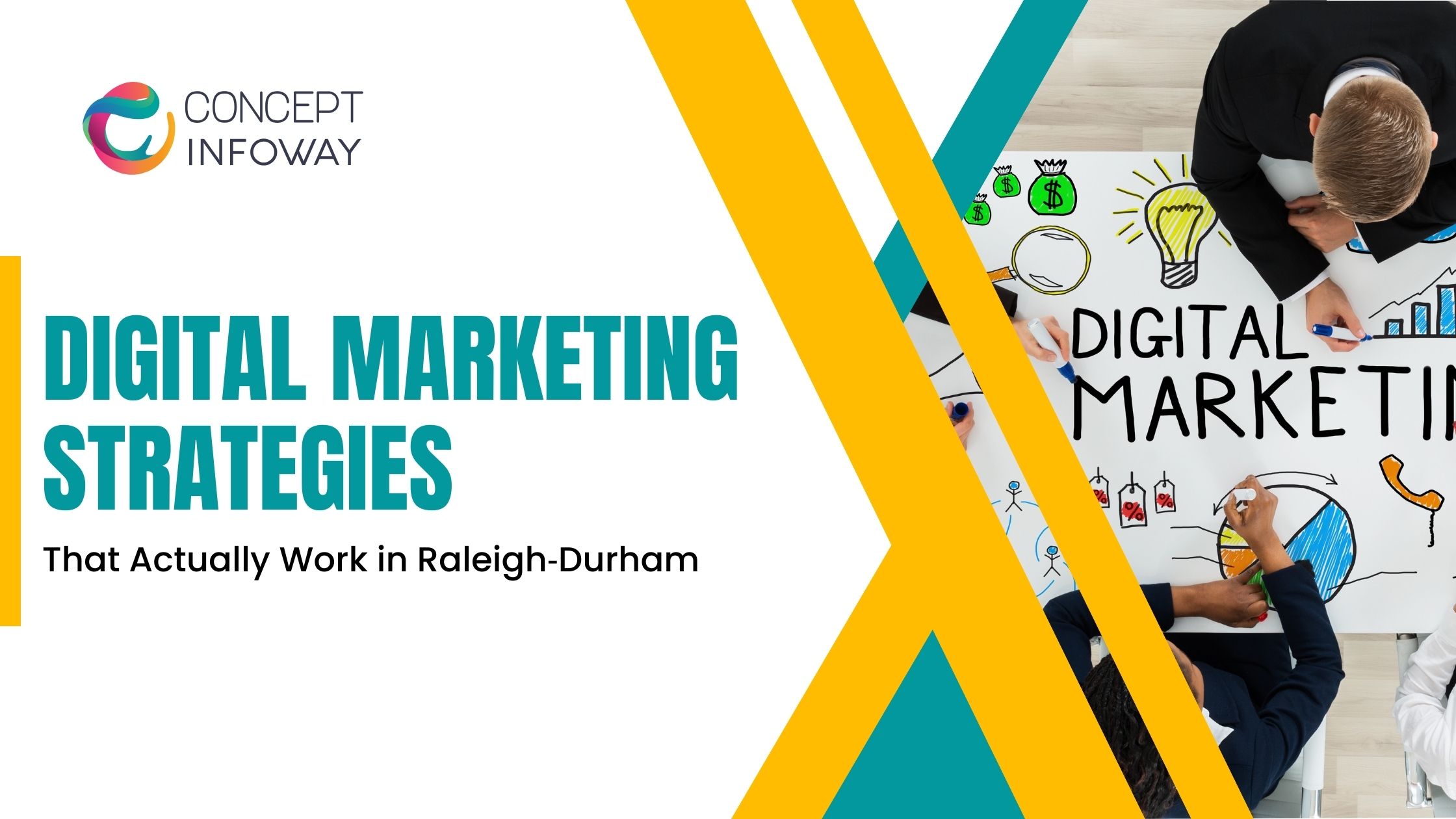 digital marketing Raleigh Durham NC - Concept Infoway LLC