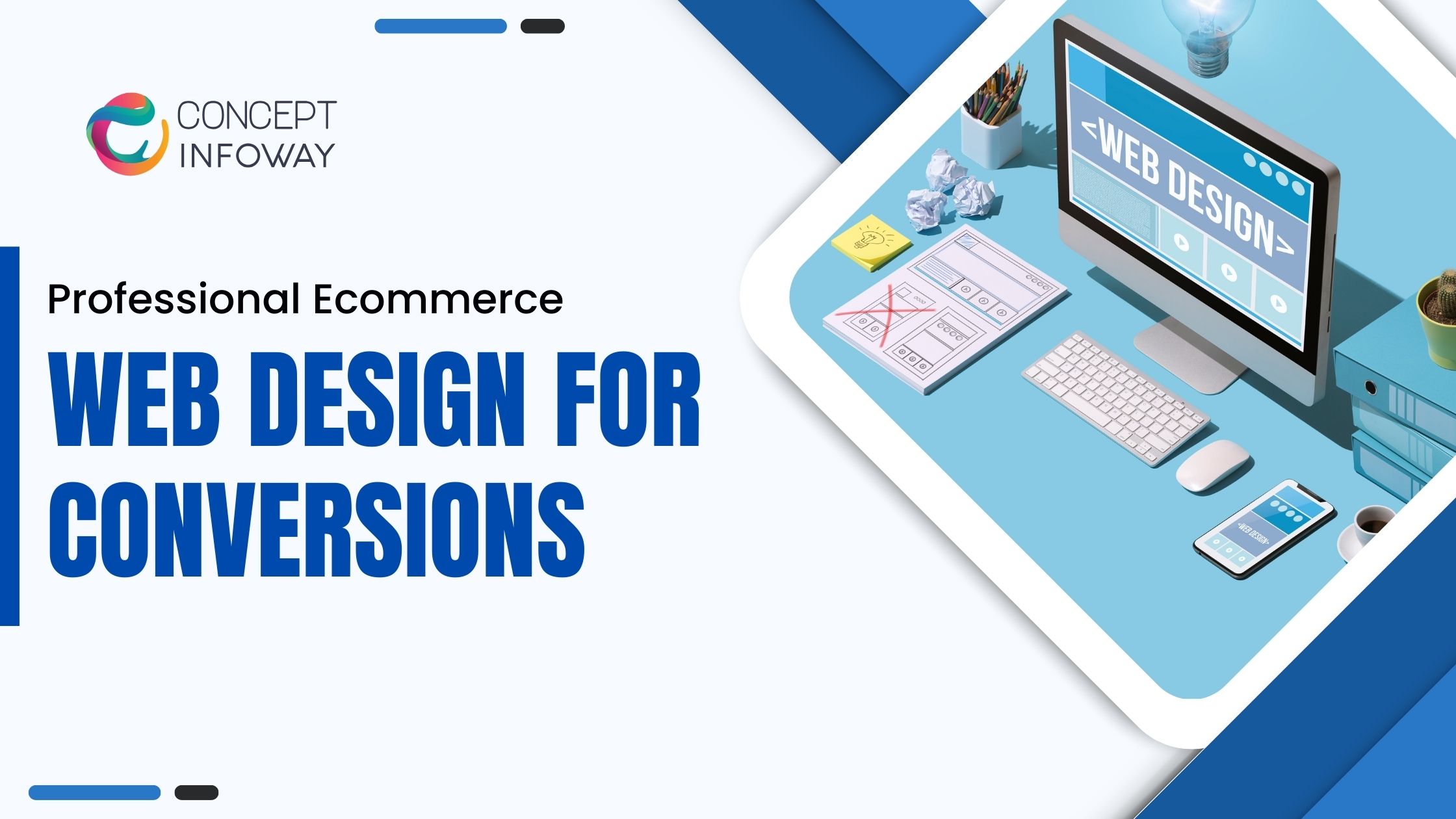 Professional Ecommerce Web Design for Conversions - Concept Infoway LLC
