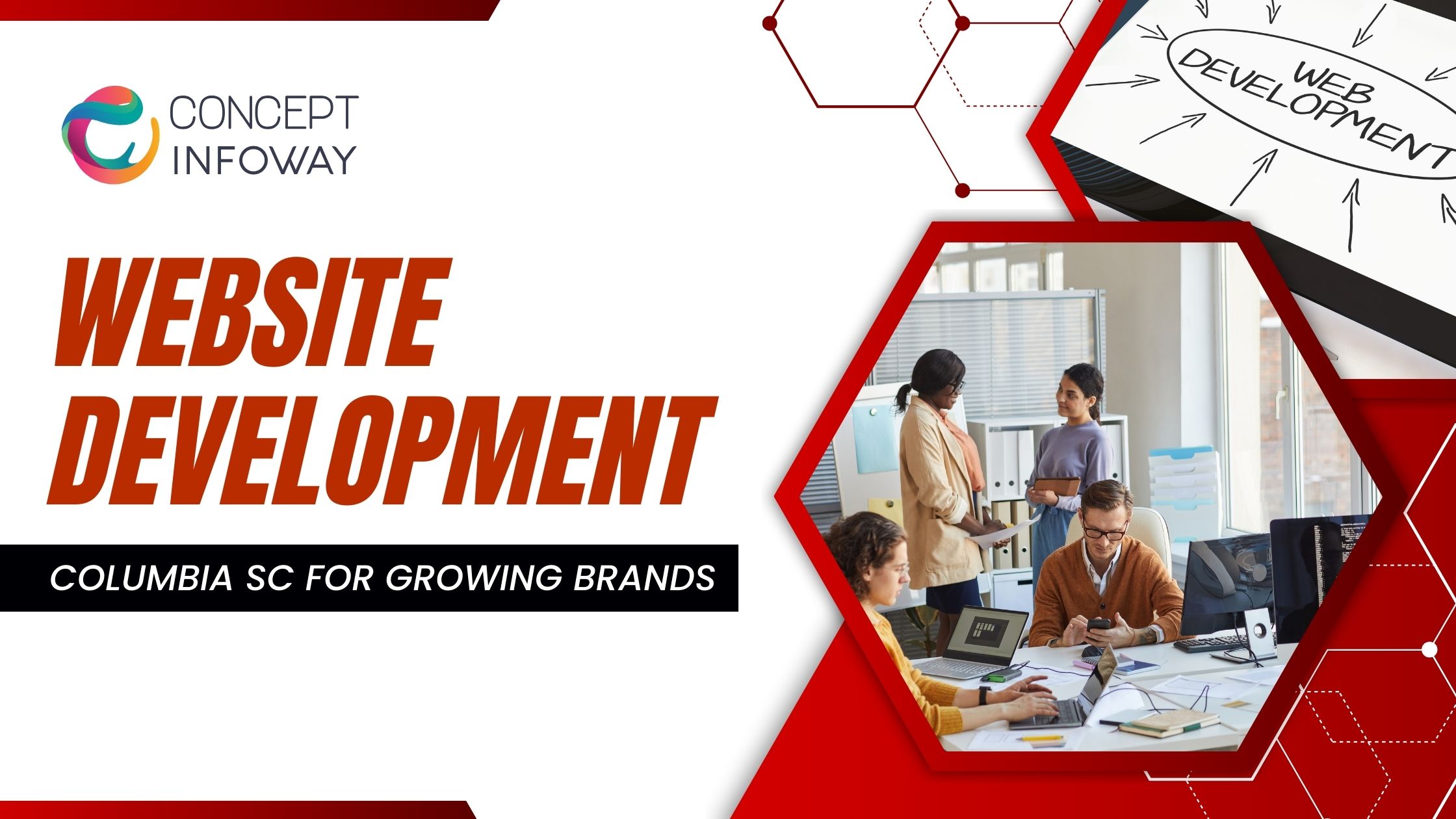 Website Development Columbia SC for Growing Brands - Concept Infoway LLC