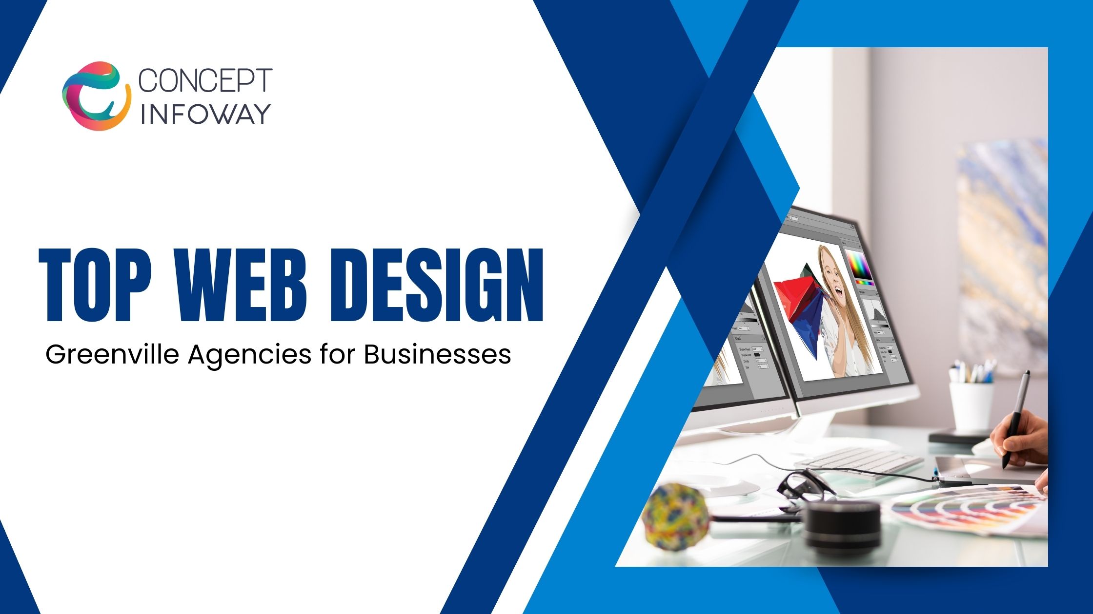 Top Web Design Greenville Agencies for Businesses - Concept Infoway LLC