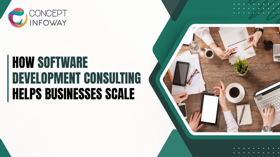 How Software Development Consulting Helps Businesses Scale - Concept Infoway LLC