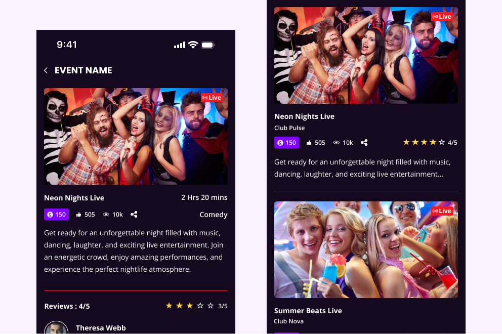 Livles Streaming 2 - Concept Infoway LLC