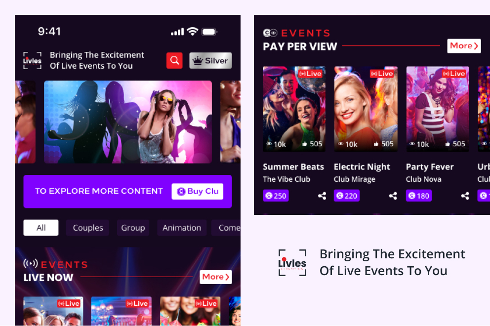 Livles Streaming - Concept Infoway LLC