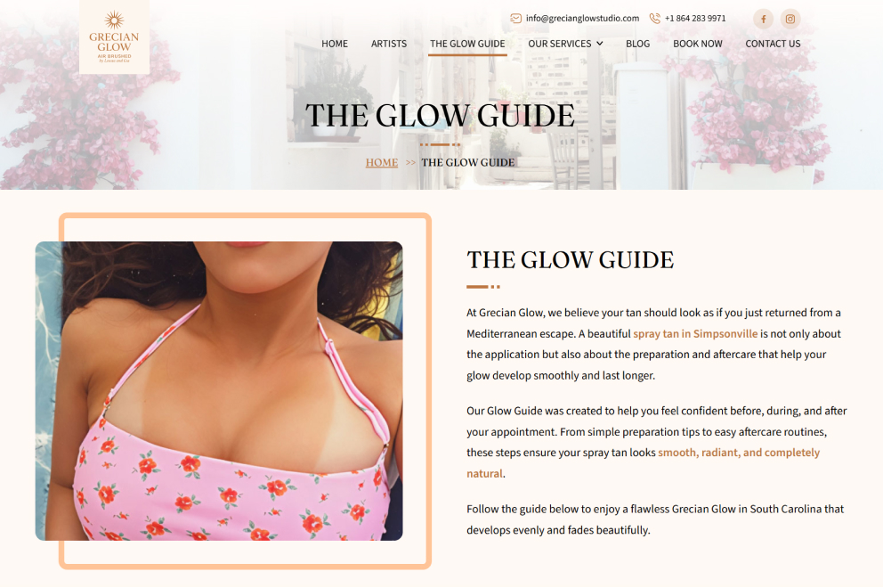 The Glow GuiDe - Concept Infoway LLC