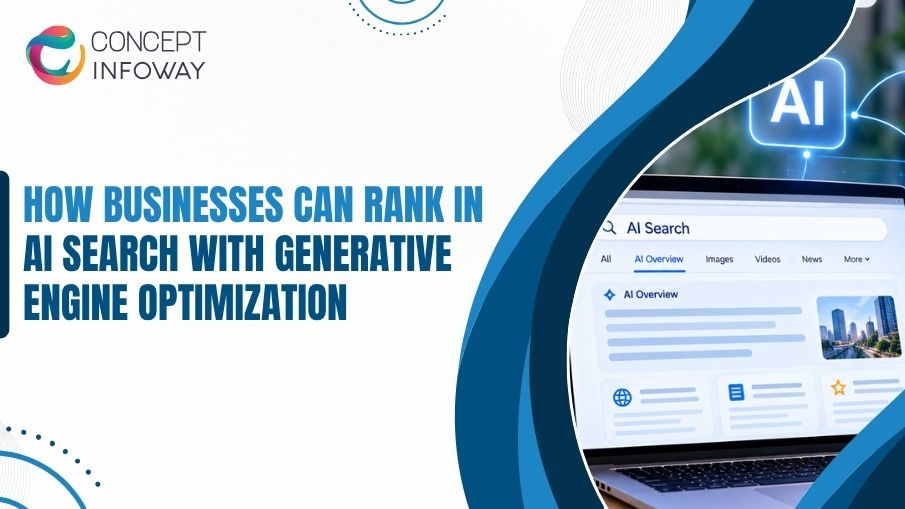 How Businesses Can Rank in AI Search with Generative Engine Optimization - Concept Infoway LLC